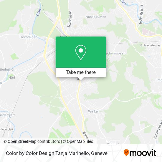 Color by Color Design Tanja Marinello map