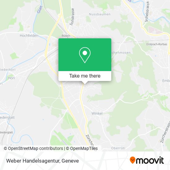 Weber Handelsagentur map