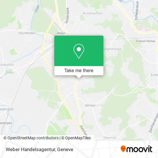 Weber Handelsagentur map