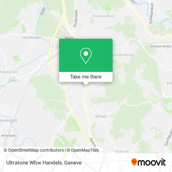 Ultratone Wbw Handels map