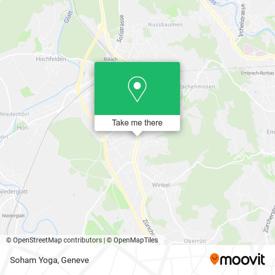 Soham Yoga map