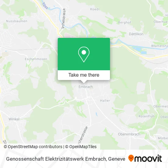 Genossenschaft Elektrizitätswerk Embrach map