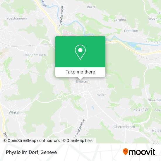 Physio im Dorf map