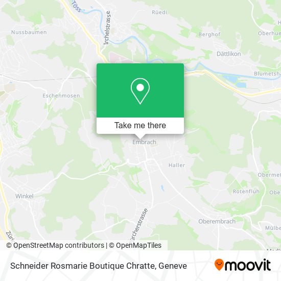Schneider Rosmarie Boutique Chratte map
