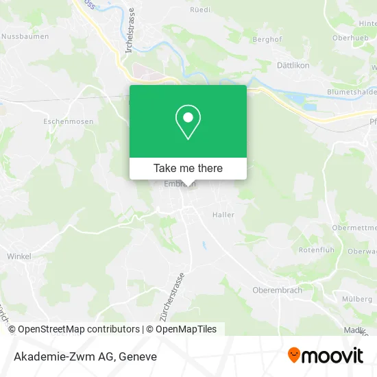 Akademie-Zwm AG map