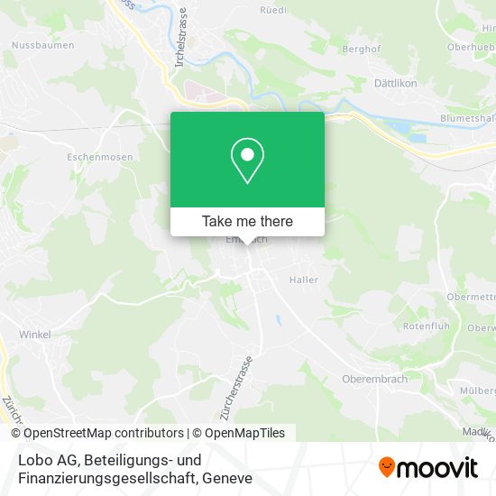 Lobo AG, Beteiligungs- und Finanzierungsgesellschaft map