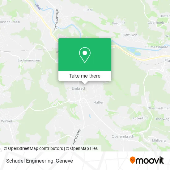 Schudel Engineering map