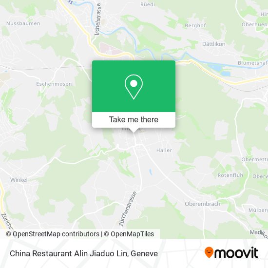 China Restaurant Alin Jiaduo Lin map