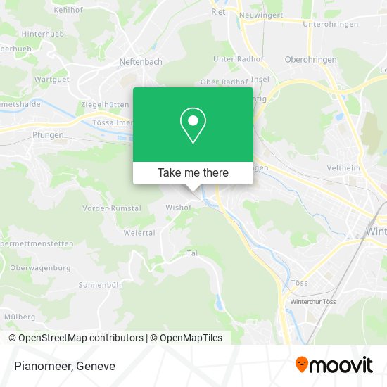 Pianomeer map