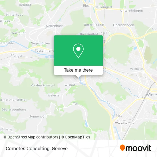 Cometes Consulting map