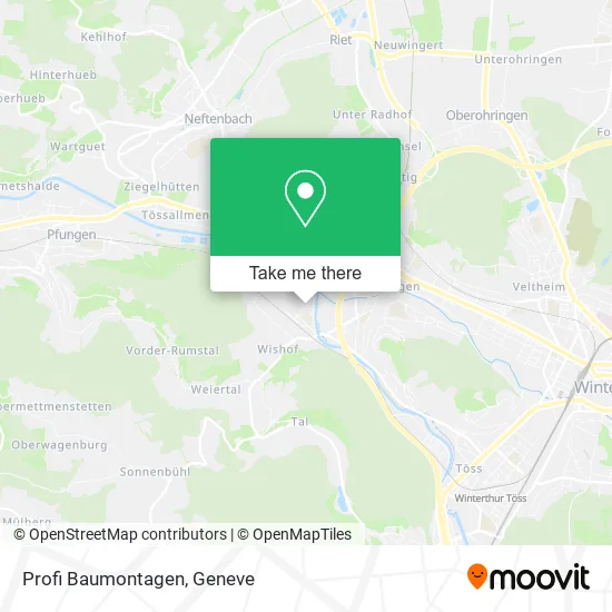 Profi Baumontagen map