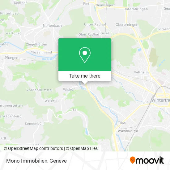 Mono Immobilien map