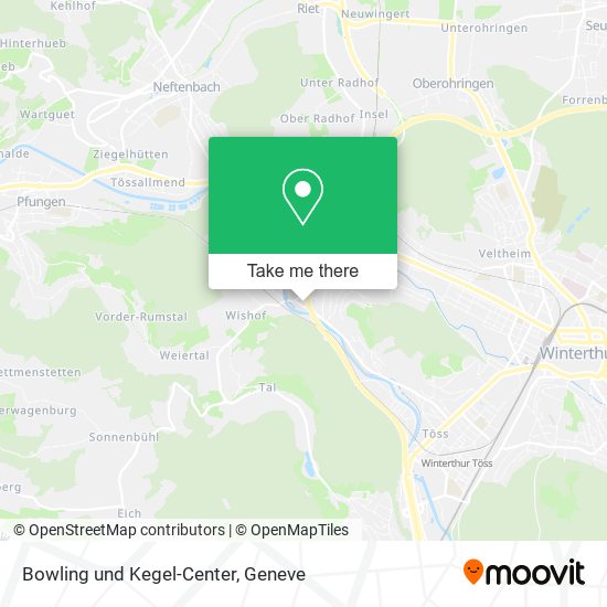 Bowling und Kegel-Center map