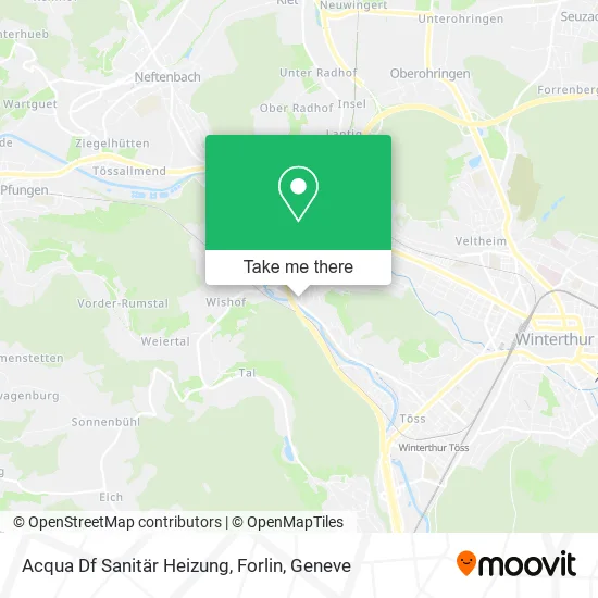 Acqua Df Sanitär Heizung, Forlin map