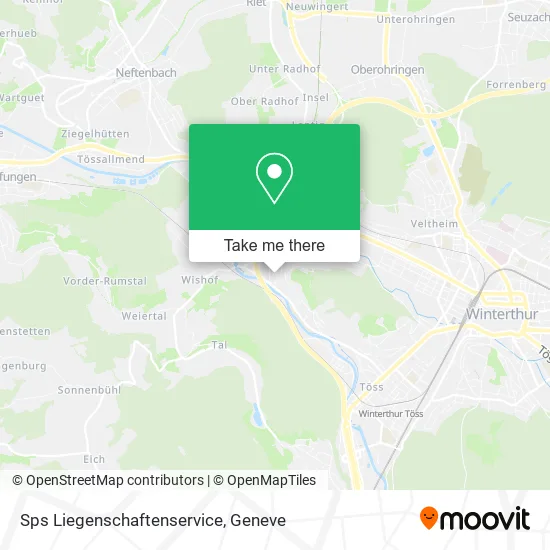 Sps Liegenschaftenservice map