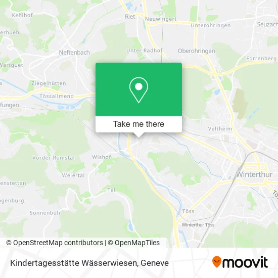 Kindertagesstätte Wässerwiesen map