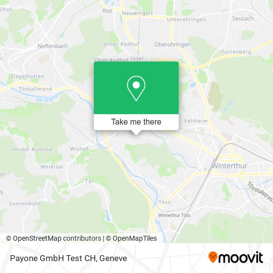 Payone GmbH Test CH map