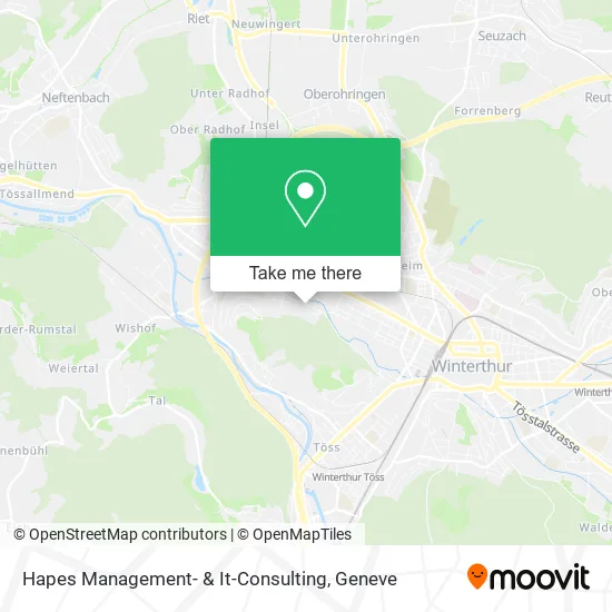 Hapes Management- & It-Consulting map