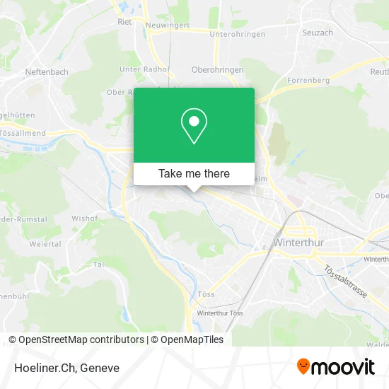 Hoeliner.Ch map