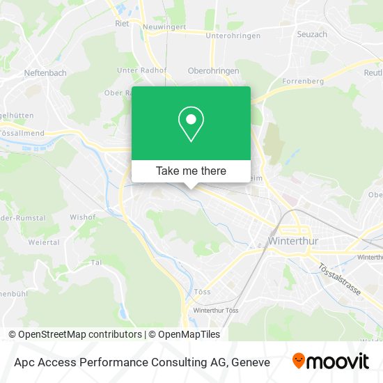 Apc Access Performance Consulting AG map