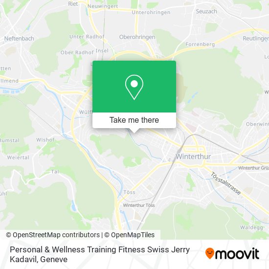 Personal & Wellness Training Fitness Swiss Jerry Kadavil map