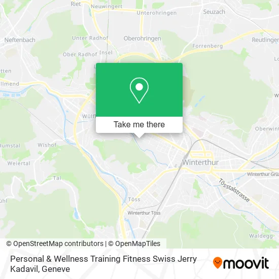 Personal & Wellness Training Fitness Swiss Jerry Kadavil map