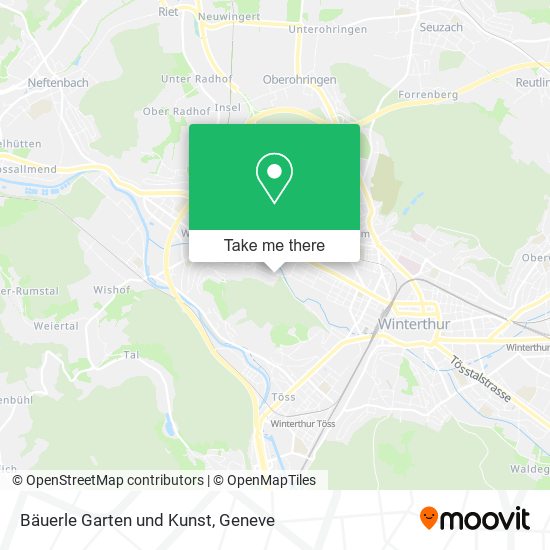 Bäuerle Garten und Kunst map