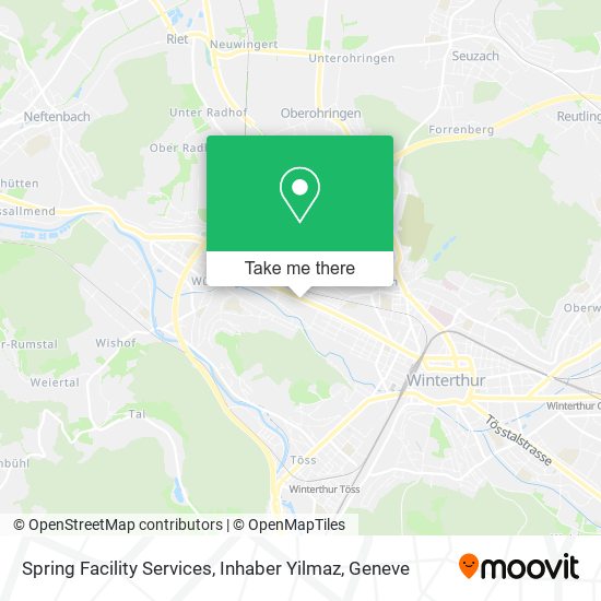 Spring Facility Services, Inhaber Yilmaz map