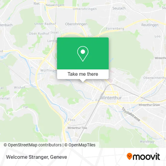 Welcome Stranger map