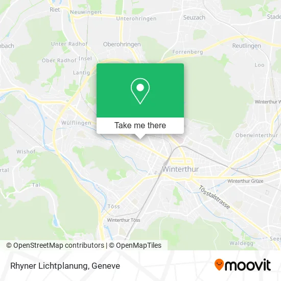 Rhyner Lichtplanung map