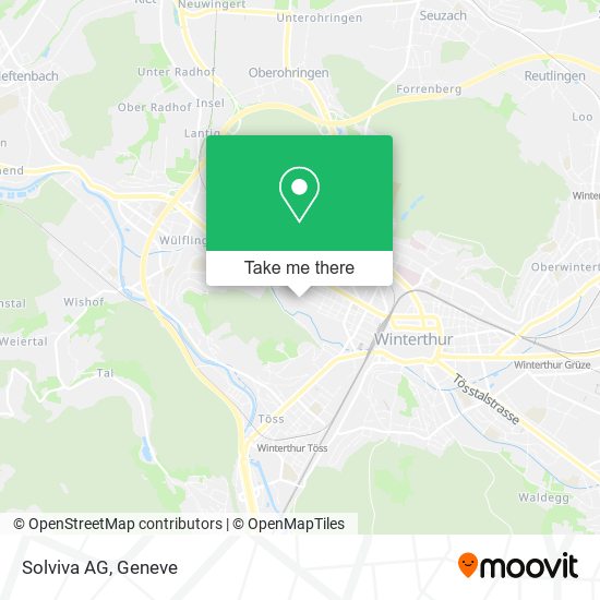 Solviva AG map
