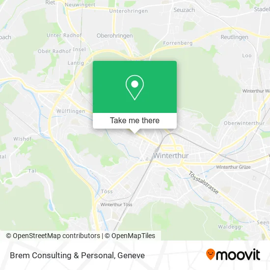 Brem Consulting & Personal map