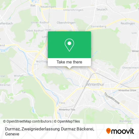 Durmaz, Zweigniederlassung Durmaz Bäckerei map