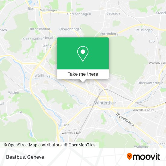 Beatbus map