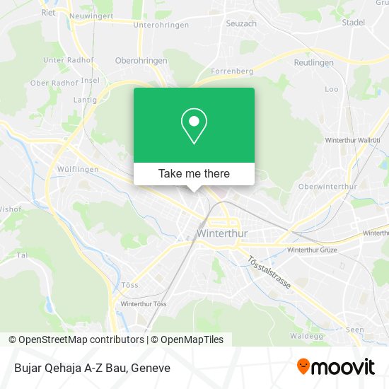 Bujar Qehaja A-Z Bau map