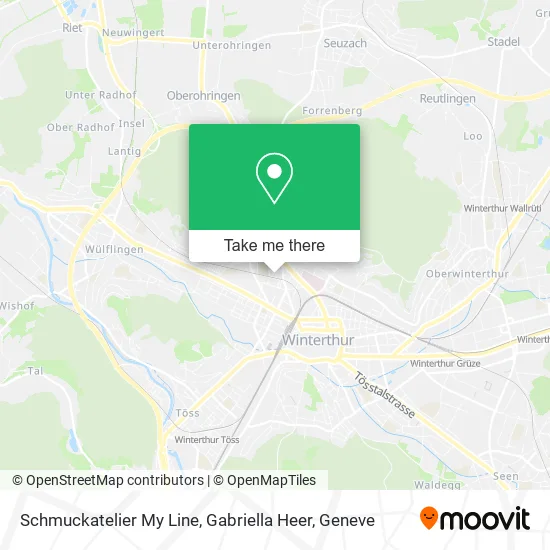 Schmuckatelier My Line, Gabriella Heer map