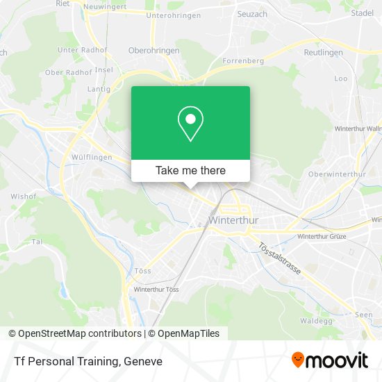 Tf Personal Training map