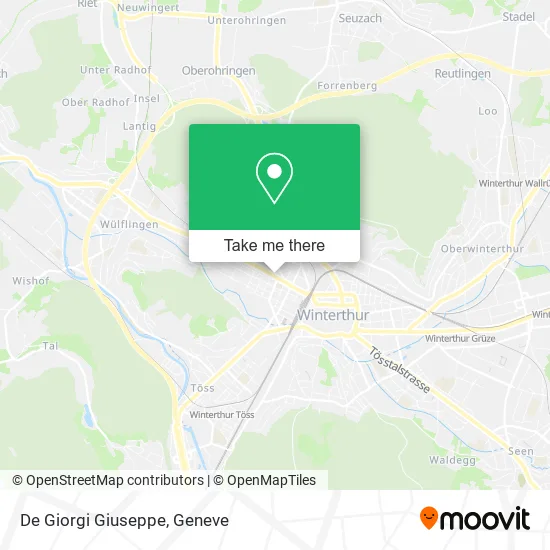 De Giorgi Giuseppe map