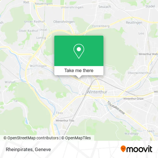 Rheinpirates map