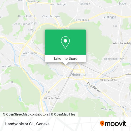 Handydoktor.CH map