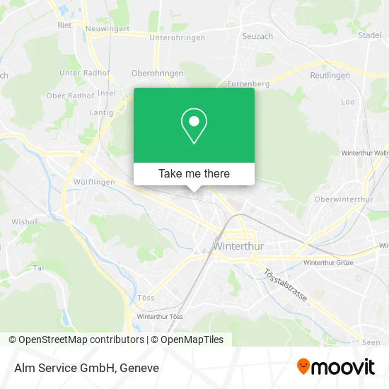 Alm Service GmbH map