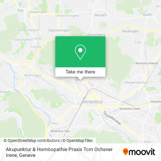 Akupunktur & Homöopathie Praxis Tcm Ochsner Irene map