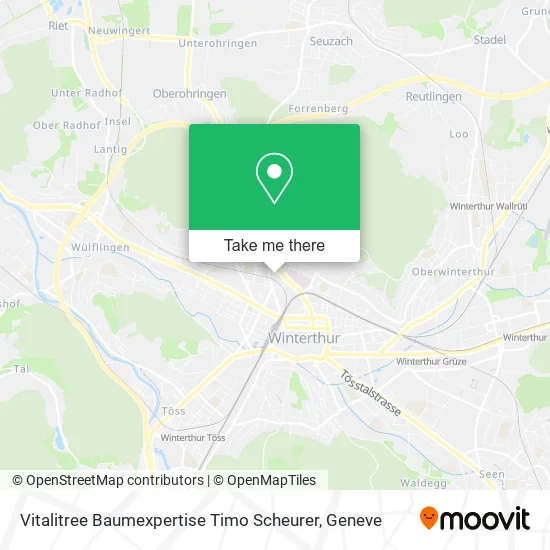 Vitalitree Baumexpertise Timo Scheurer map