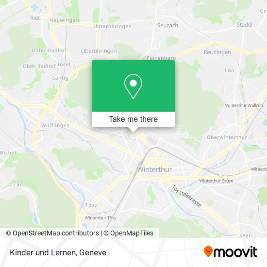 Kinder und Lernen map