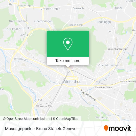 Massagepunkt - Bruno Stäheli map