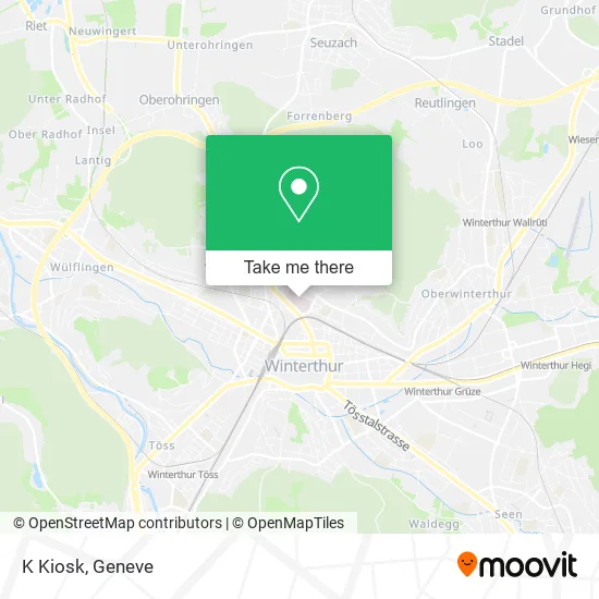K Kiosk map