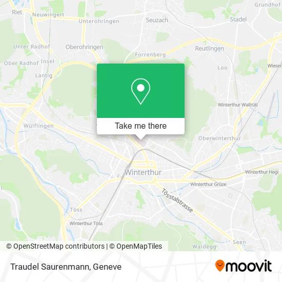 Traudel Saurenmann map