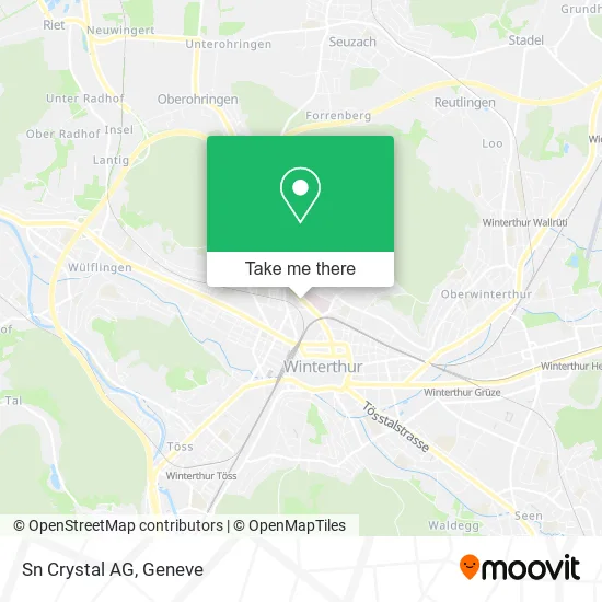 Sn Crystal AG map