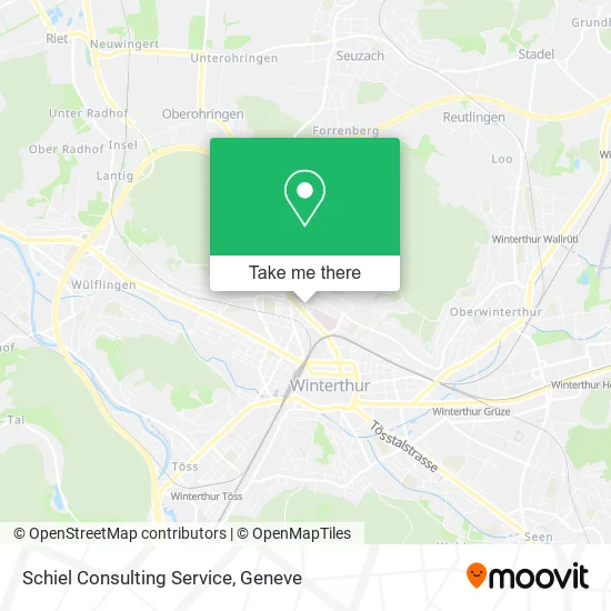 Schiel Consulting Service map