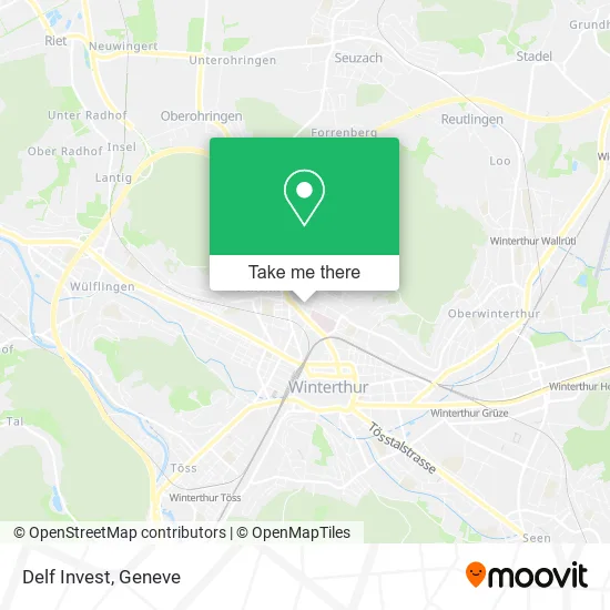 Delf Invest map